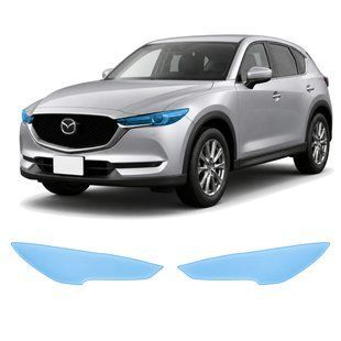 Buy Pre-cut paint protection film for Mazda CX-5 KF 2017-2022 - optics (headlights & fog lights) 106416 Model-specific paint protection film patterns for Mazda
