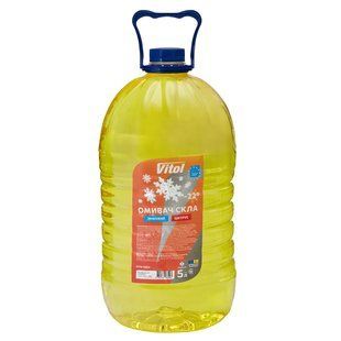 Купити Омивач скла зимовий Vitol -22&deg;C Цитрус 5 л (VTW-2054) 112433 Рідина у бачок омивача (Зима - Літо)