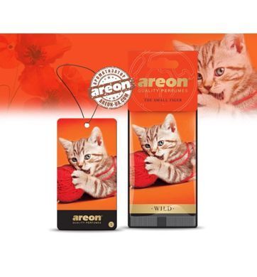Купить Освежитель Сухий Лист Wild Small Tiger (Маленький тигр) 91122 Ароматизаторы подвесные