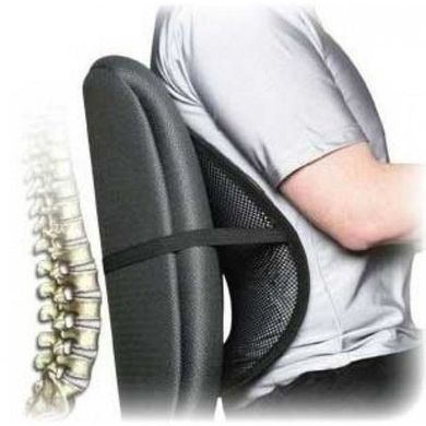 Купити Упор поперековий для спини S4C сітка підтримка попереку з масажем 1 шт 41216 Поперековий Упор