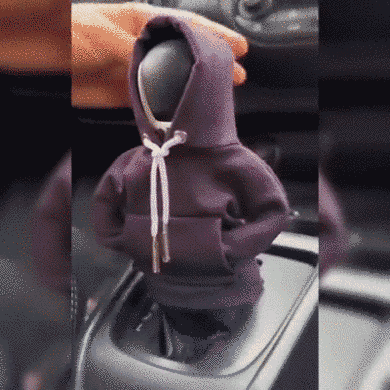 Buy Gear Shift Hoodie Gear Shift Lever Hoodie Gray 79563 Handles Dust Covers Gearbox Universal