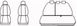 Купить Чехлы для сидений модельные на Daewoo Lanos / Sens Горбы комплект Черно серый ромб 41129 Чехлы для сиденья модельные - 4 фото из 10