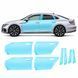 Buy Pre-cut paint protection film for Volkswagen Arteon I facelift 2020-2023 - doors and windows pillars 109801 Model patterns of protective films for Volkswagen