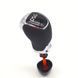 Купить Ручка КПП для Skoda Octavia / Superb / Fabia / Rapid / Yet DSG Кожа (FXSKD-33) 91231 Ручки Пыльники КПП модельные