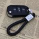 Купить Стильный кожаный Брелок с логотипом Peugeot 6016 Брелки для автоключей - 4 фото из 4