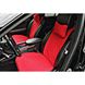 Купить Накидки для передних сидений Алькантара широкие Красные 2 шт 2482 Накидки для сидений Premium (Алькантара) - 2 фото из 2