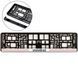 Buy Number plate frame for Ukraine Type 4 Frost-resistant Color Logo (Avtovin) 86756 Number frame - Model inscriptions