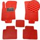 Купить Коврики в салон EVA для Nissan X-Trail / Rogue (T32) 2014-2020 (Металлический подпятник) Красные 5 шт 62459 Коврики для Nissan