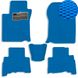 Купить Коврики в салон EVA для Toyota Prado 150 2010-2021 (Металлический подпятник) Синие-Синий кант 5 шт 63548 Коврики для Toyota