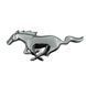 Купить Эмблема Ford Mustang 200х80 мм Хром металл (на скотче) 90522 Эмблемы на иномарки