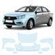 Buy Pre-cut paint protection film for LADA Vesta I 2015-2022 - front end 105908 Model-specific paint protection film patterns for LADA