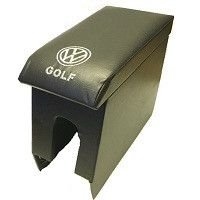 Купить Подлокотник мод. Volkswagen Golf III логотипом черный 23228 Подлокотники в авто