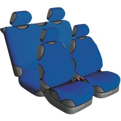 Купить Чехлы майки для сидений Beltex COTTON комплект Синие 2233 Майки для сидений