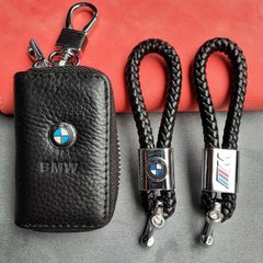 Купити Автонабір №3 BMW / Брелок та чохол для автоключів з логотипом / тиснена шкіра 31874 Подарункові набори для автомобіліста