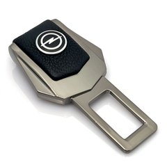 Купить Заглушка ремня безопасности с логотипом Opel Темный хром 1 шт 39454 Заглушки ремня безопасности