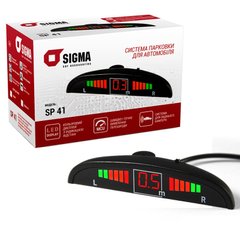 Купить Парктроник SIGMA SP-41 Black D=18 мм / 4 датчика / задний бампер 24787 Парктроники