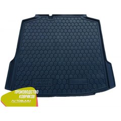Купити Автомобільний килимок в багажник Skoda Rapid 2013 - Liftback / Гумовий (Avto-Gumm) 27786 Килимки для Skoda