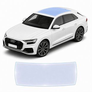 Купити Антигравійна захисна бронеплівка за лекалами для Audi Q8 4M 2018-2023 - зона даху 101721 Модельні лекала захисних плівок для Audi
