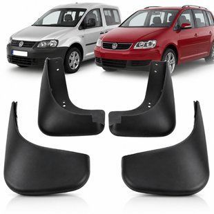 Buy Mudguards for Volkswagen Touran / Caddy 2005-2015 Set of 4 pcs (BVWTA0521-O) 83644 Mudguards for Volkswagen
