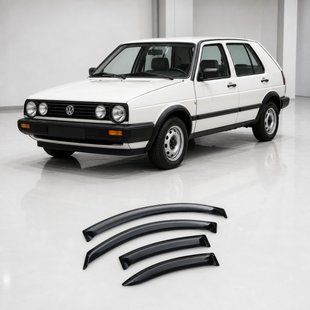 Buy Window deflectors for Volkswagen Golf II 5d 1983-1992 3M Tape (AMV22783) Acrylic 4 pcs 110753 Window deflectors for Volkswagen