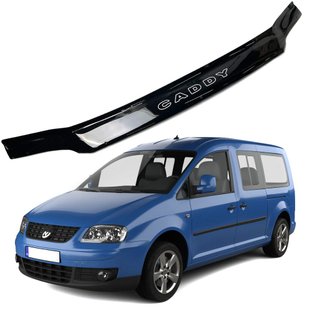 Купить Дефлектор капота мухобойка для Volkswagen Caddy 2004-2010 Voron Glass 57595 Дефлекторы капота Volkswagen