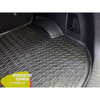 Купить Автомобильный коврик в багажник Hyundai Santa Fe 2019,5- 5 мест / Резиновый (Avto-Gumm) 28618 Коврики для Hyundai