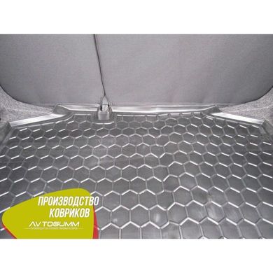 Купити Автомобільний килимок в багажник Skoda Rapid 2013 - Liftback / Гумовий (Avto-Gumm) 27786 Килимки для Skoda
