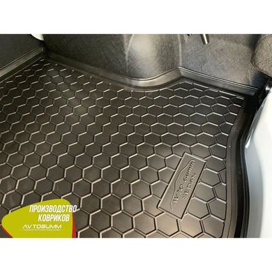 Купить Автомобильный коврик в багажник Renault Logan 2013- Sedan / Резино - пластик 42319 Коврики для Renault