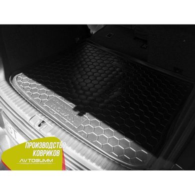 Купить Автомобильный коврик в багажник Volkswagen Tiguan 2007- / Резиновый (Avto-Gumm) 27839 Коврики для Volkswagen