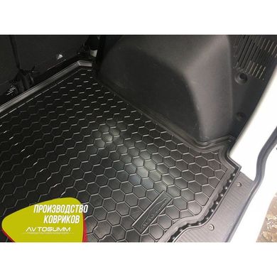 Купить Автомобильный коврик в багажник Renault Dokker 2013- / Резиновый (Avto-Gumm) 27736 Коврики для Renault