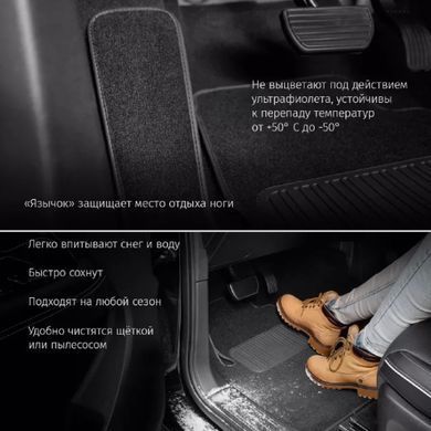 Buy Pile mats for Suzuki Swift (Type EA) 5dv. HB 1991-1995 with heel pad 5 pcs (Carrera) 72276 Floor mats for Suzuki