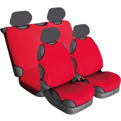 Купить Чехлы майки для передних сидений Beltex DELUX Красные (BX12610) 4925 Майки для сидений