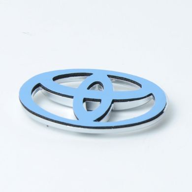 Купити Емблема "Toyota" 65х42мм\пластик\скотч 3М (мала) (Польща) 21590 Емблеми на іномарки