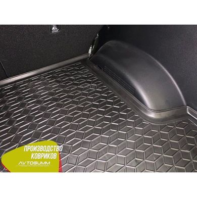 Купити Автомобільний килимок в багажник Hyundai Santa Fe 2018 - 5 місць / Гумовий (Avto-Gumm) 28618 Килимки для Hyundai