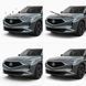 Buy Pre-cut paint protection film for Acura MDX YD4 2022 - front end 102908 Model-specific paint protection film patterns for Acura - 2 photos from 3