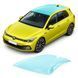 Купити Антигравійна захисна бронеплівка за лекалами для Volkswagen Golf VIII 2019-2023 - зона даху 109882 Модельні лекала захисних пленок для Volkswagen