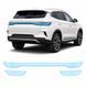 Купити Антигравійна захисна бронеплівка за лекалами для BYD Song Plus I facelift 2023- задні ліхтарі стопи 103259 Модельні лекала захисних плівок для BYD