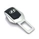 Купити Заглушка ременя безпеки з логотипом Hyundai 1 шт 9843 Заглушки ременя безпеки - 1 фото из 7