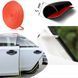 Buy Molding tape on the door edge silicone on tape (glued along the edge for protection) Black 5 meters 32659 Interior Moldings - Door Edges - Disc