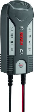 Купити Зарядное устройство для автомобильного аккумулятора Bosch C3 (0 189 999 03M) 56241 Перетворювачі напруги інвертори - Зарядні АКБ