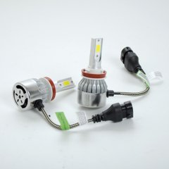 Купить LED лампы автомобильные C6L H11 / H8 радиатор+кулер 3800Lm / COB / 36W / 5000K / IP65 / 9-32V 2шт 26081 LED Лампы Китай