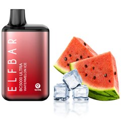 Купить Elf Bar BC5000 Ultra POD 5% Watermelon Ice - Арбуз Лед (Подзаряжаемый) 58040 Одноразовые POD системы