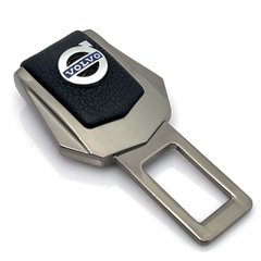 Купити Заглушка ремня безпеки з логотипом Volvo Темний хром 1 шт 39455 Заглушки ременя безпеки
