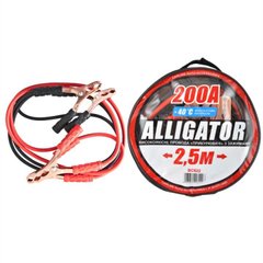 Купить Пусковые провода прикуривания Alligator 200А / 2,5 м / Морозостойкая изоляция (BC622) 39283 Пусковые провода