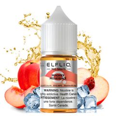 Купить Elf Liq жидкость 30 ml 50 mg Peach Ice Персик со льдом 66148 Жидкости от ElfLiq