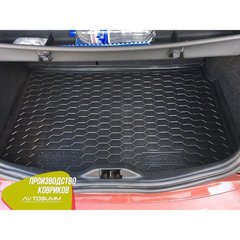 Купити Автомобільний килимок у багажник Renault Megane II 2002-2008 Hatchback / Гумо - пластик 42320 Килимки для Renault