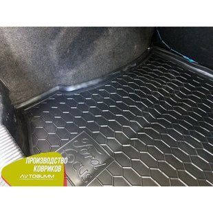 Купить Автомобильный коврик в багажник Ford Focus 1 1998- Sedan / Резиновый (Avto-Gumm) 28318 Коврики для Ford