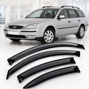 Купити Дефлектори вікон вітровики для Ford Mondeo III Wagon 2001-2006 Скотч 3M (AMF35101) Acrylic 4 шт 110554 Дефлектори вікон Ford