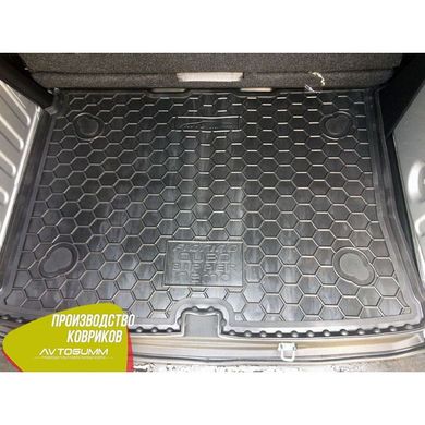 Купити Автомобільний килимок в багажник Fiat Qubo/Fiorino 08-/Citroen Nemo 07-/Peugeot Bipper 08- (Avto-Gumm) 27161 Килимки для Fiat