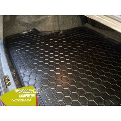Купить Автомобильный коврик в багажник Mitsubishi Lancer 10 2007- Резино - пластик 42220 Коврики для Mitsubishi